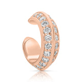 Thick Pave Knife Ear Cuff