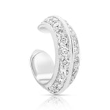 Thick Pave Knife Ear Cuff