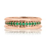 Emeralds and Knives Infinity Band